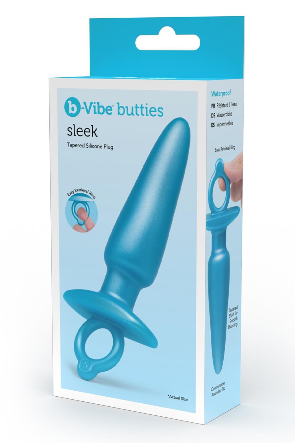 Korek analny Sleek Plug b-Vibe — zdjęcie produktu od PLAYROOM