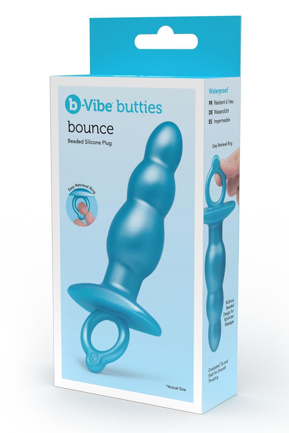 Korek analny Bounce Plug b-Vibe — zdjęcie produktu od PLAYROOM