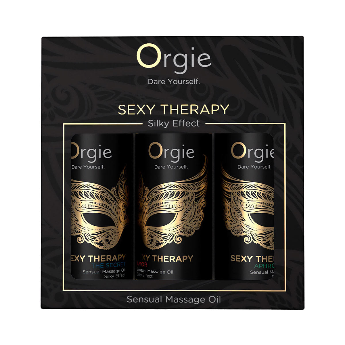 Orgie Sexy Therapy Mini Size Collection — zestaw olejków, 3 × 30 ml — zdjęcie produktu PLAYROOM