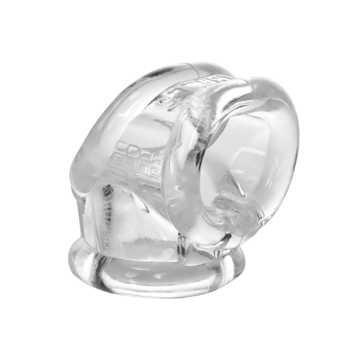 Pierścień na penisa i jądra Oxsling Cocksling Clear Oxballs — zdjęcie produktu od PLAYROOM