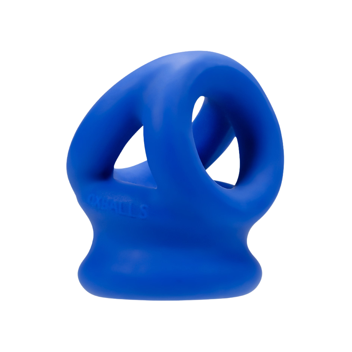 Rozciągacz jąder Tri-Squeeze Cocksling and Ballstretcher Oxballs niebieski — zdjęcie produktu od PLAYROOM