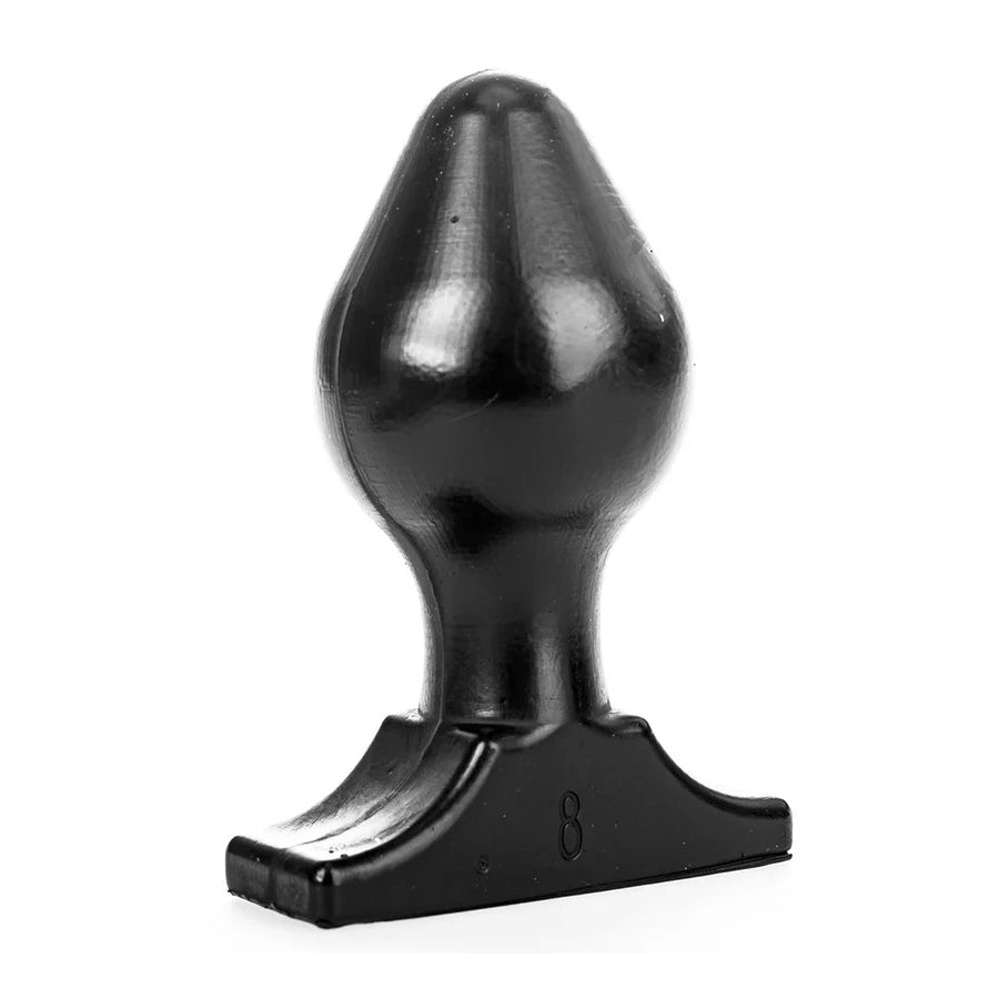 Korek analny AB72 Kevin Butt Plug 16 x 8cm All Black — zdjęcie produktu od PLAYROOM
