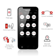 Oninder - Denver Vibrating Egg Pink 7 X 2.7 Cm Free App – fotografia 2