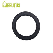 Silikonowy pierścień erekcyjny Brutus Slim Donut Silicone Cock Ring Black 55 mm — zdjęcie produktu od PLAYROOM