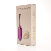 Velvet Touch jajeczko wibrujące sterowane zdalnie ładowanie usb fioletowe – fotografia 1