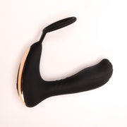 Velvet Touch masażer prostaty z pierścieniem zdalnie sterowany czarny – fotografia 3
