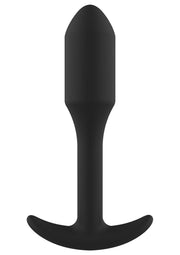 ToyJoy Smooth Plug — czarny korek silikonowy S–XL — Small — 9,7 cm