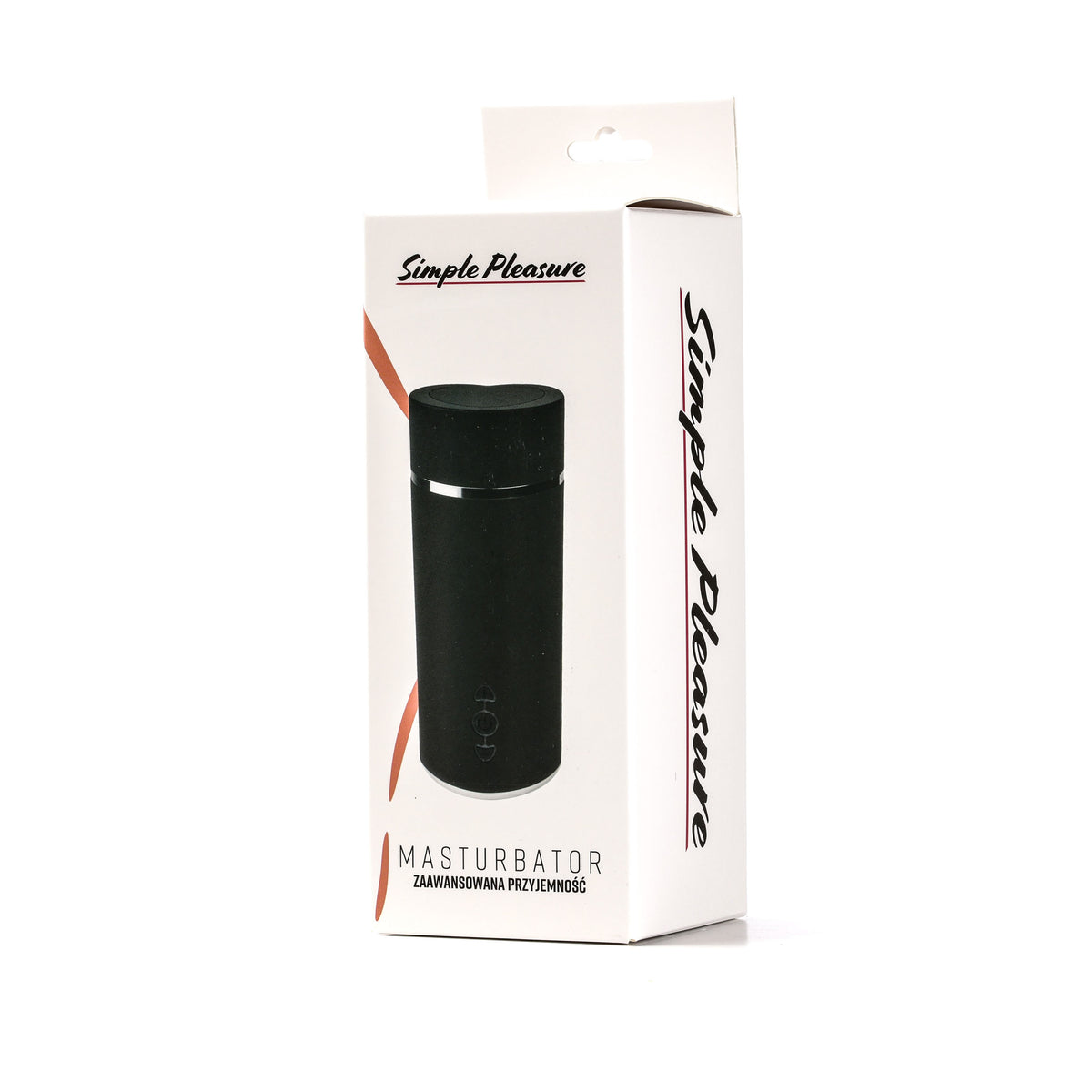 Simple Pleasure masturbator z wibracją wagina cyberskóra ładowany usb złoty – zdjęcie 1