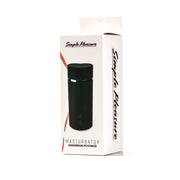 Simple Pleasure masturbator z wibracją wagina cyberskóra ładowany usb złoty – zdjęcie 1