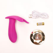 Velvet Touch stymulator łechtaczki sterowany bezprzewodowo ładowany usb fioletowy – fotografia 2 od dystrybutora