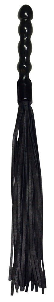 ZADO — czarny skórzany pejcz 56 cm — 20401741001