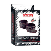 LOVETOY Bondage Fetish Pleasure Ankle Cuffs — kajdanki na kostki — zdjęcie produktu LOVETOY / ToyStore