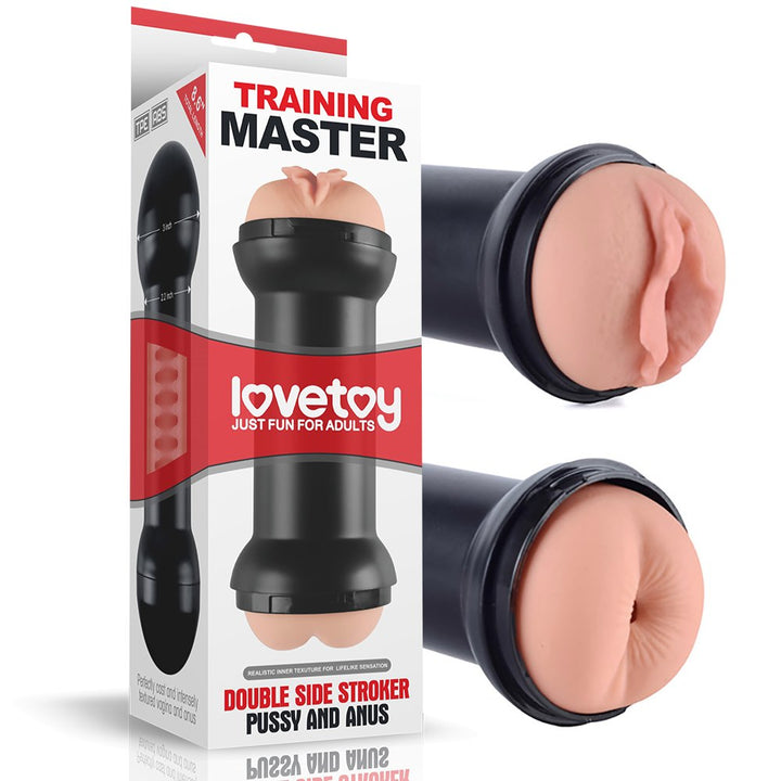 LOVETOY Double Side Stroker – masturbator TPE + ABS