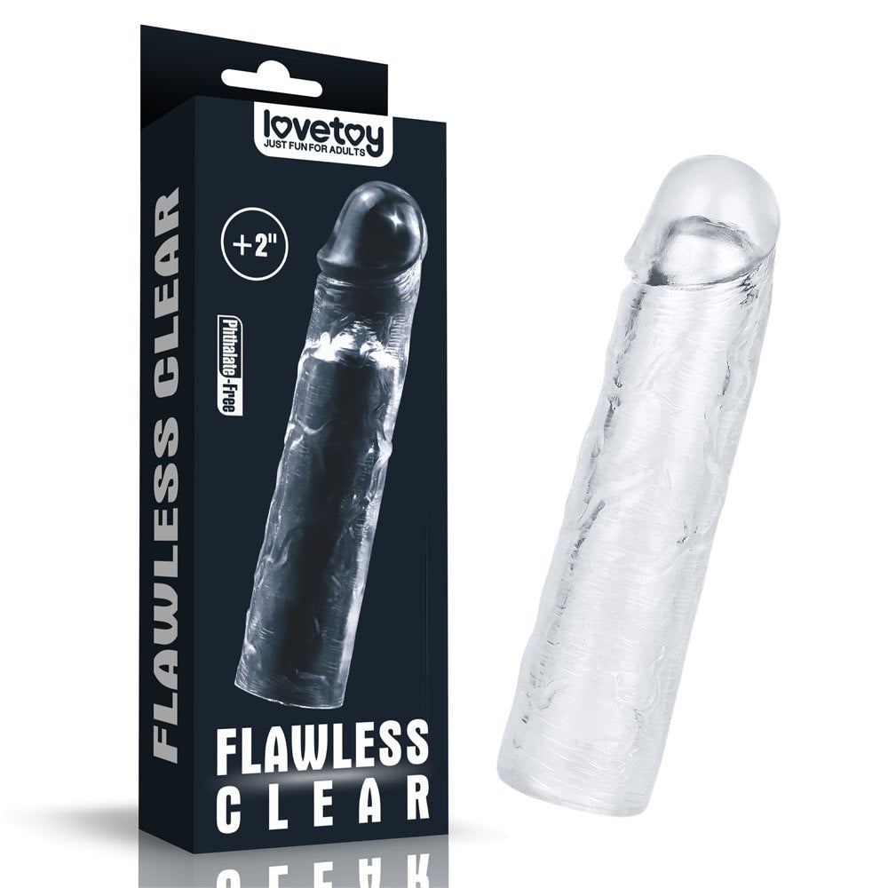 LOVETOY Flawless Clear Add 2 – przezroczysta nakładka — zdjęcie produktu LOVETOY / ToyStore