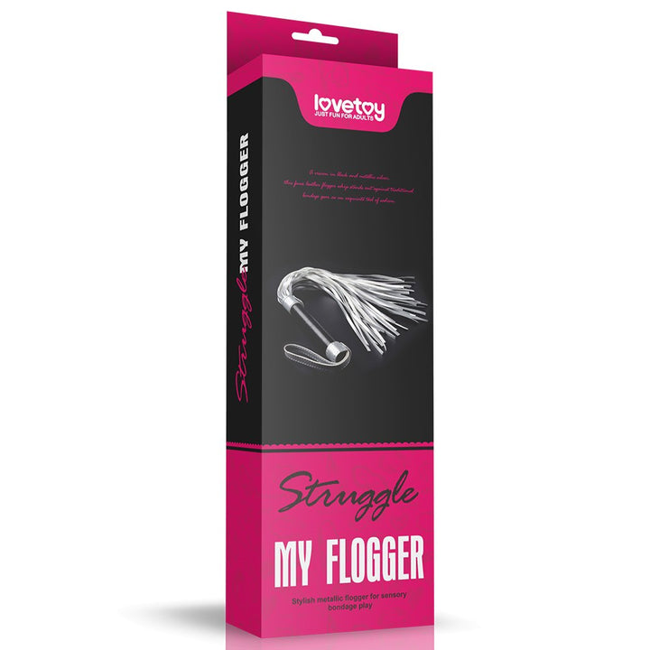 LOVETOY Struggle My Flogger — pejcz ze sztucznej skóry