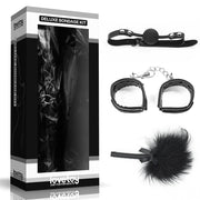 LOVETOY Deluxe Bondage Kit — czarny zestaw i opakowanie, SKU 24-0239