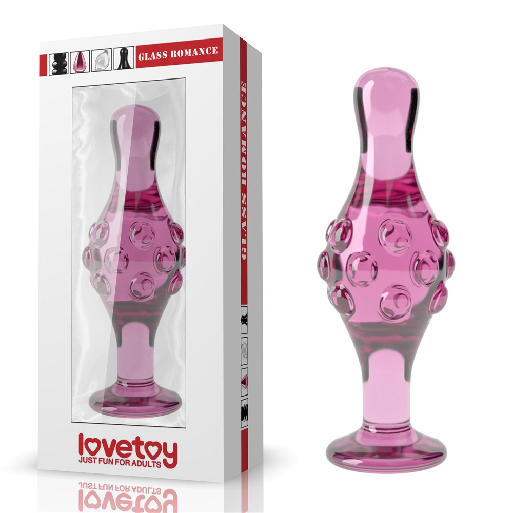 Dildo 4.5″ glass romance – fotografia katalogowa ToyStore