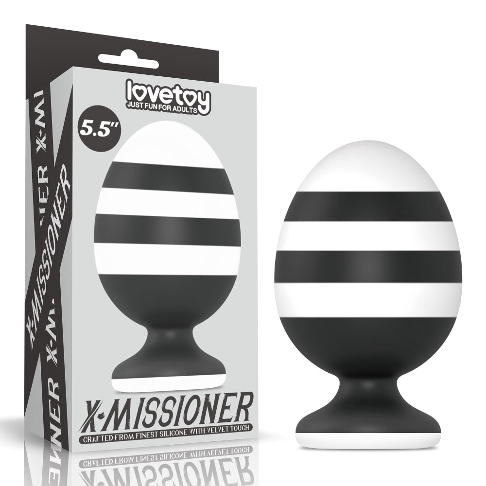 LOVETOY — KOREK ANALNY 5.5'' X-MISSIONER BUTT PLUG – zdjęcie 1