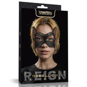 LOVETOY Rebellion Reign Cat Mask — czarna maska z uszami — zdjęcie produktu LOVETOY / ToyStore