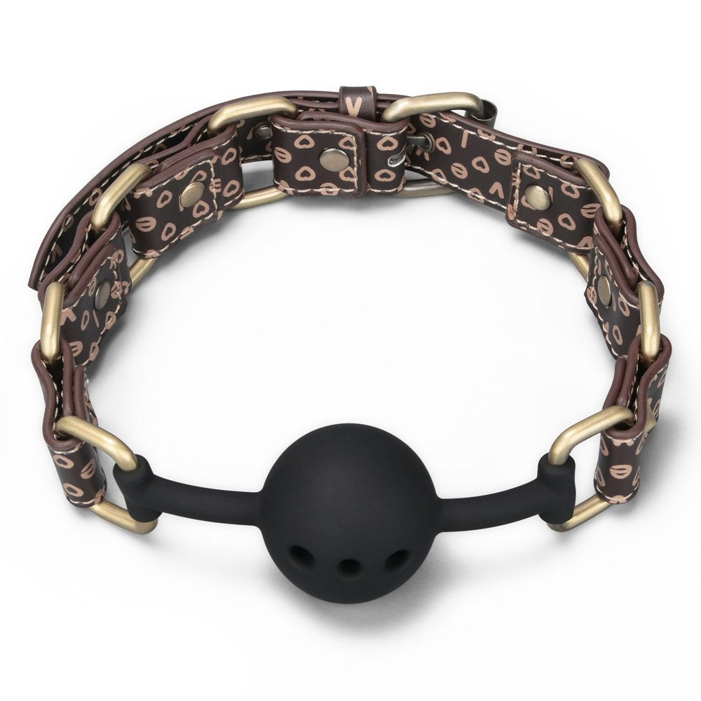 LOVETOY Rebellion Reign Ball Gag — knebel z regulowanym paskiem, SKU 24-0460