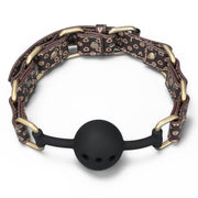 LOVETOY Rebellion Reign Ball Gag — knebel z regulowanym paskiem, SKU 24-0460