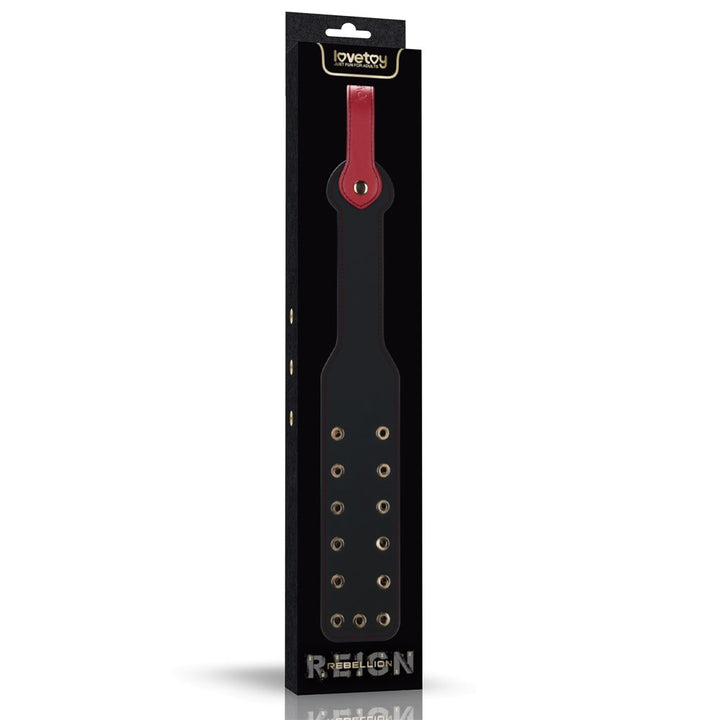 LOVETOY Rebellion Reign Paddle Dual-Branch — czarna packa