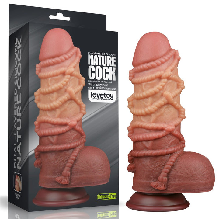 LOVETOY Dual Layer Platinum Silicone – 24,5 cm