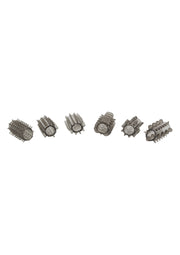 ToyJoy Power Sleeve Set — zestaw 6 nakładek TPE — Dymny