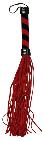 Bad Kitty Red Flogger — pejcz 38 cm