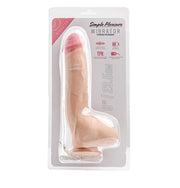 Simple Pleasure wibrator 7 trybów wibracji cyberskóra kolor cielisty 25 cm sterowany przewodowo – zdjęcie 1