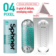Masturbator Spinner 04 Pixel Tenga — zdjęcie produktu od PLAYROOM
