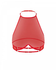 Reina Red Biustonosz Czerwony Xs/S Promees — zdjęcie produktu od PLAYROOM