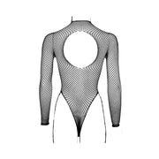 Body Le Désir With Fishnet Structure And Turtle Neck One Size Le Désir — zdjęcie produktu 3 od PLAYROOM