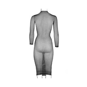 Sukienka Maxi Le Désir Long Dress Fishnet Structure One Size Le Désir — zdjęcie produktu PLAYROOM