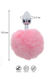 Korek Analny Bondage Essentials Bunnytail Buttplug Taboom — zdjęcie produktu od PLAYROOM