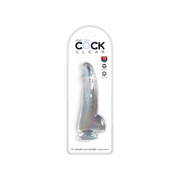 Dildo 19Cm King Cock Clear With Balls Pipedream — zdjęcie produktu od PLAYROOM