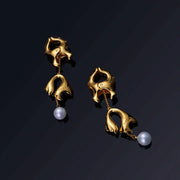 Luksusowe Klamerki Na Sutki "Moist Eyes" Pearl Nipple Clamps UPKO — zdjęcie produktu PLAYROOM