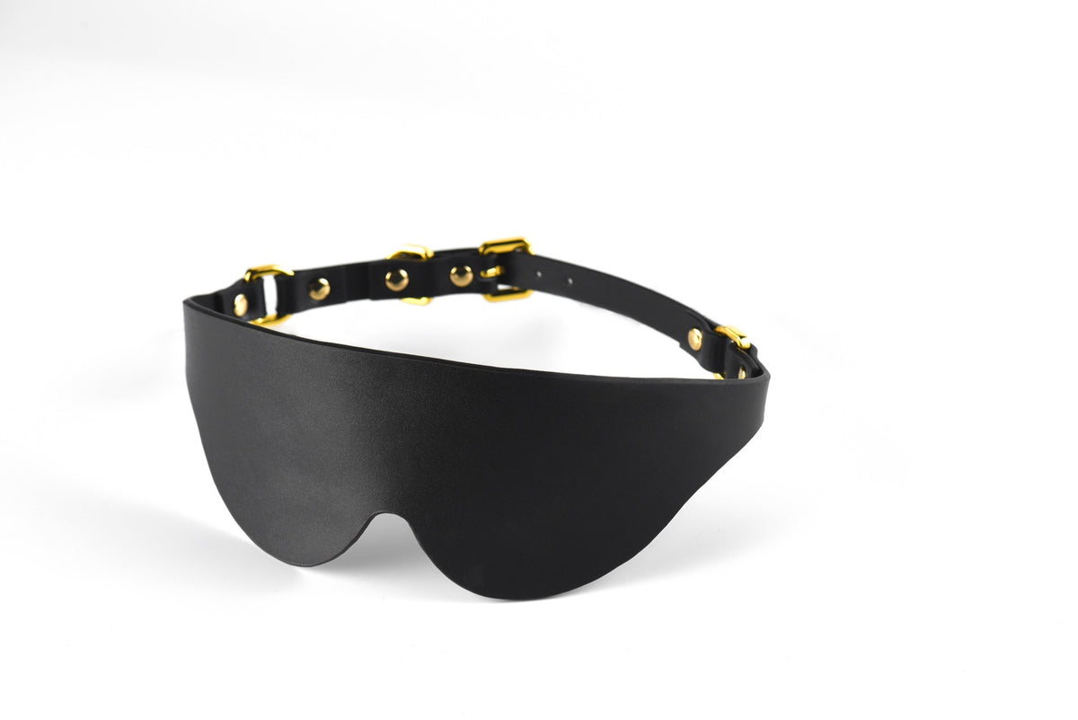 Skórzana Opaska Na Oczy Upko Leather Blindfold UPKO — zdjęcie produktu PLAYROOM