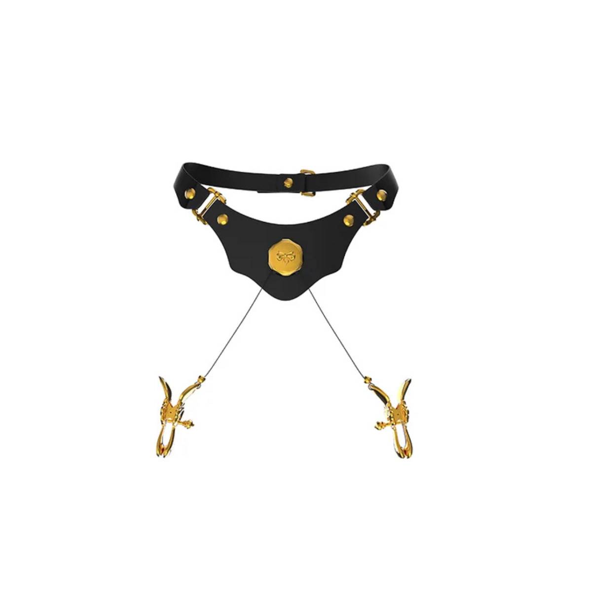 Obroża Collar With Pulling Nipple Clamps UPKO — zdjęcie produktu PLAYROOM