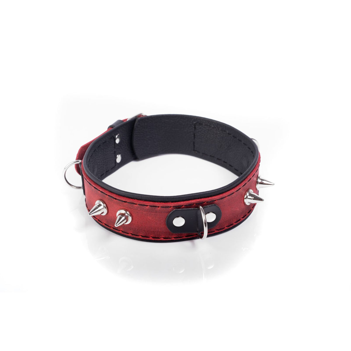 Obroża Crazy Horse Red L Whips — zdjęcie produktu od PLAYROOM