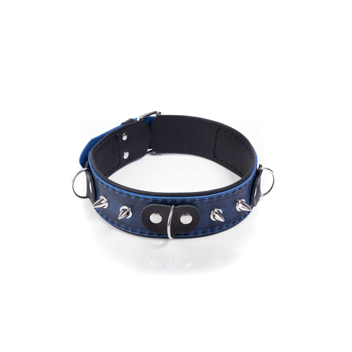 Obroża Crazy Horse Blue S Whips — zdjęcie produktu od PLAYROOM