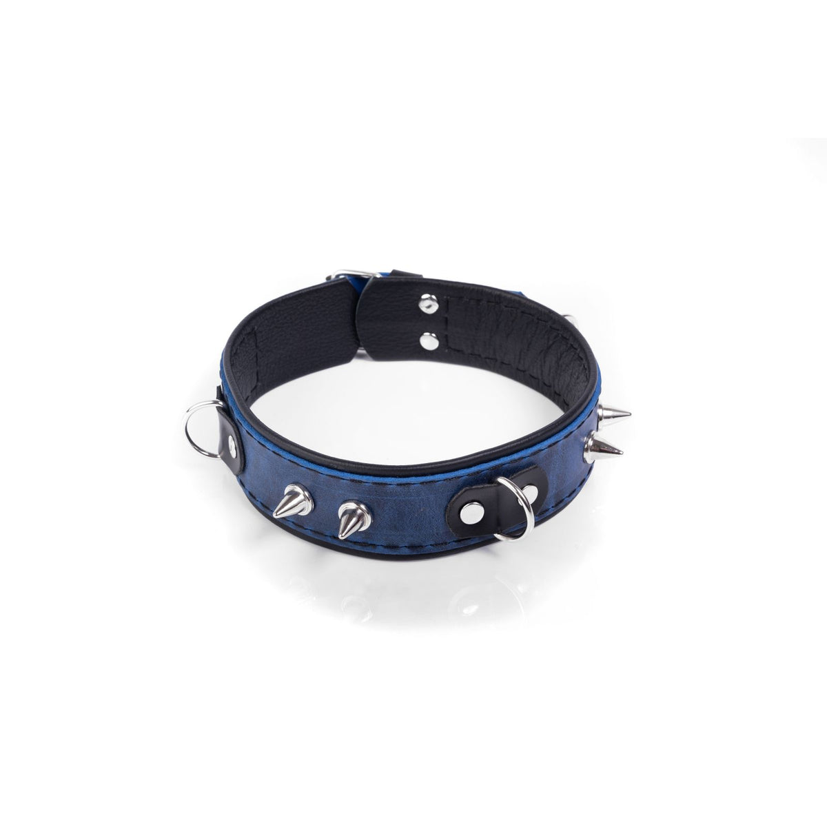 Obroża Crazy Horse Blue L Whips — zdjęcie produktu od PLAYROOM