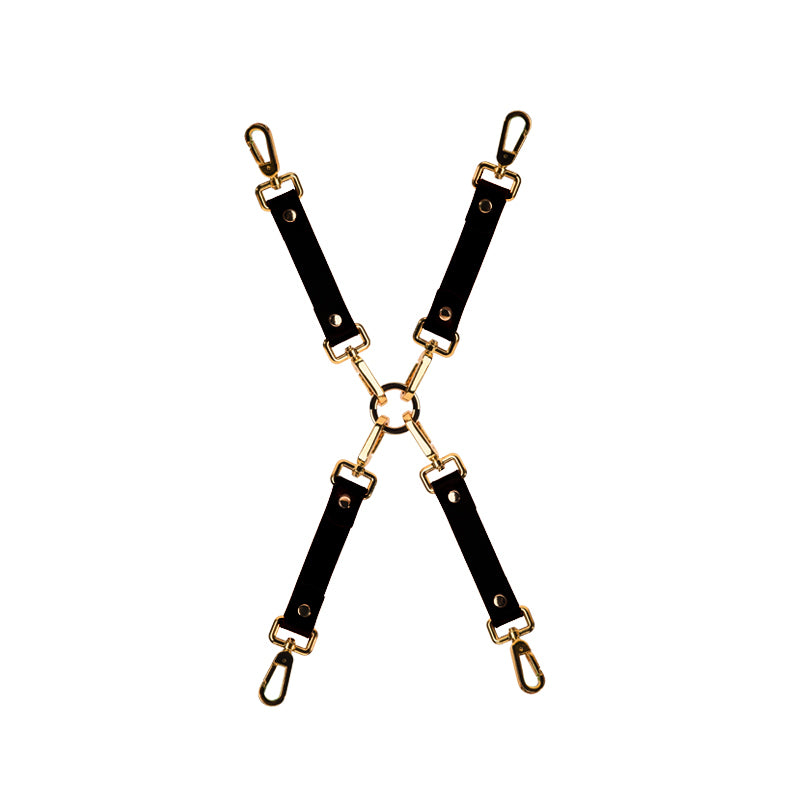 Skórzany Uprząż Do Łączenia Kajdanek Upko Bondage Boutique Leather Hogtie UPKO — zdjęcie produktu PLAYROOM
