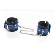 Kajdanki Crazy Horse Blue S Whips — zdjęcie produktu 1 od PLAYROOM
