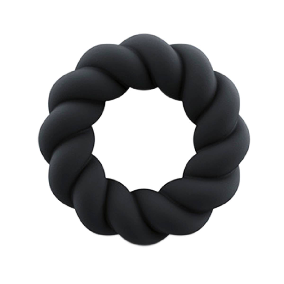 Pierścień Erekcyjny Twisted Black Rocks-Off — zdjęcie produktu od PLAYROOM