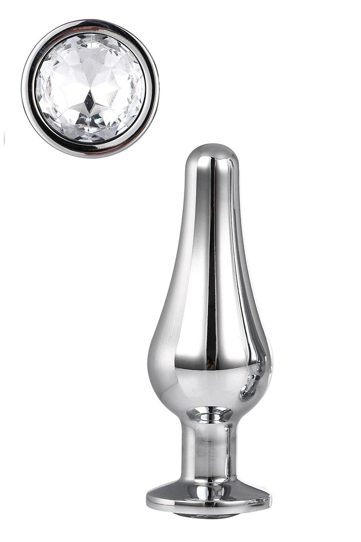 Korek Analny Gleaming Love Silver Pleasure Plug S Dreamtoys
