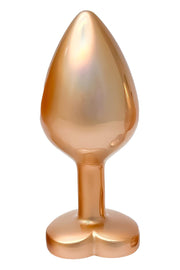 Korek Analny Gleaming Love Pearl Gold Plug Medium Dreamtoys — zdjęcie produktu od PLAYROOM