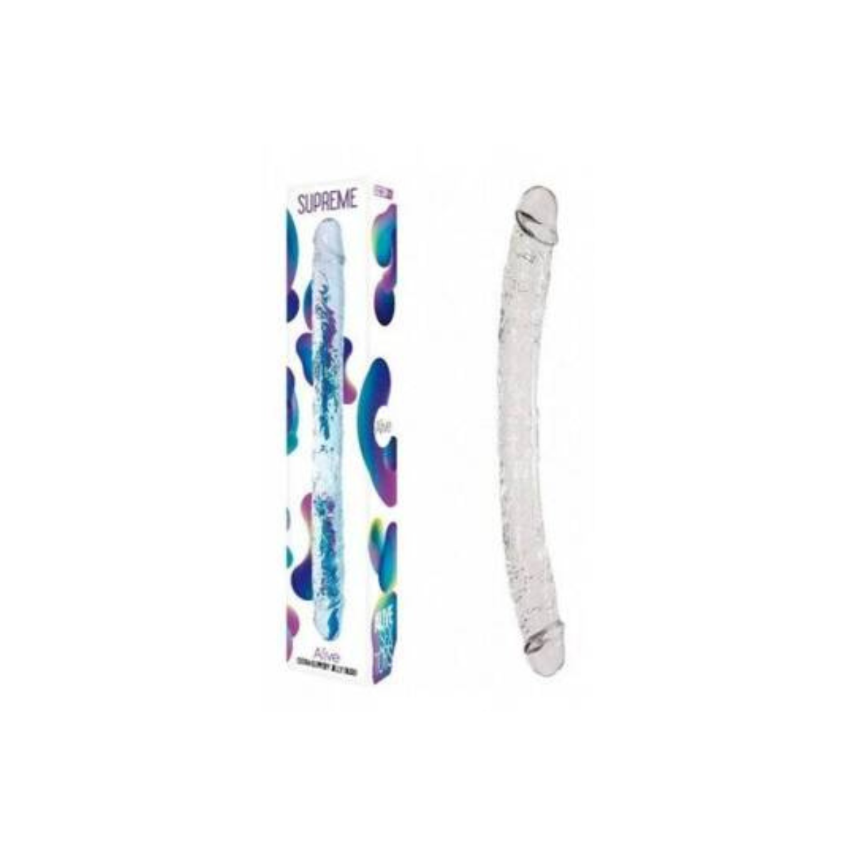 Podwójne Dildo Supreme Jelly Dildo Alive — zdjęcie produktu od PLAYROOM