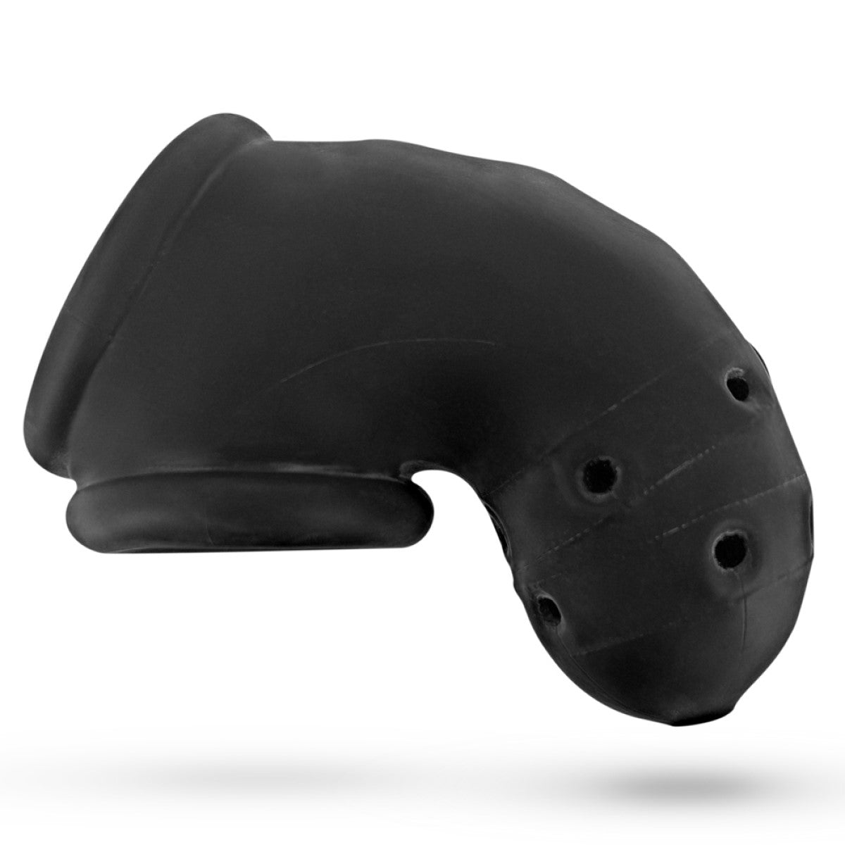Klatka na penisa Airlock Air-Lite Vented Chastity Black Ice Oxballs — zdjęcie produktu od PLAYROOM