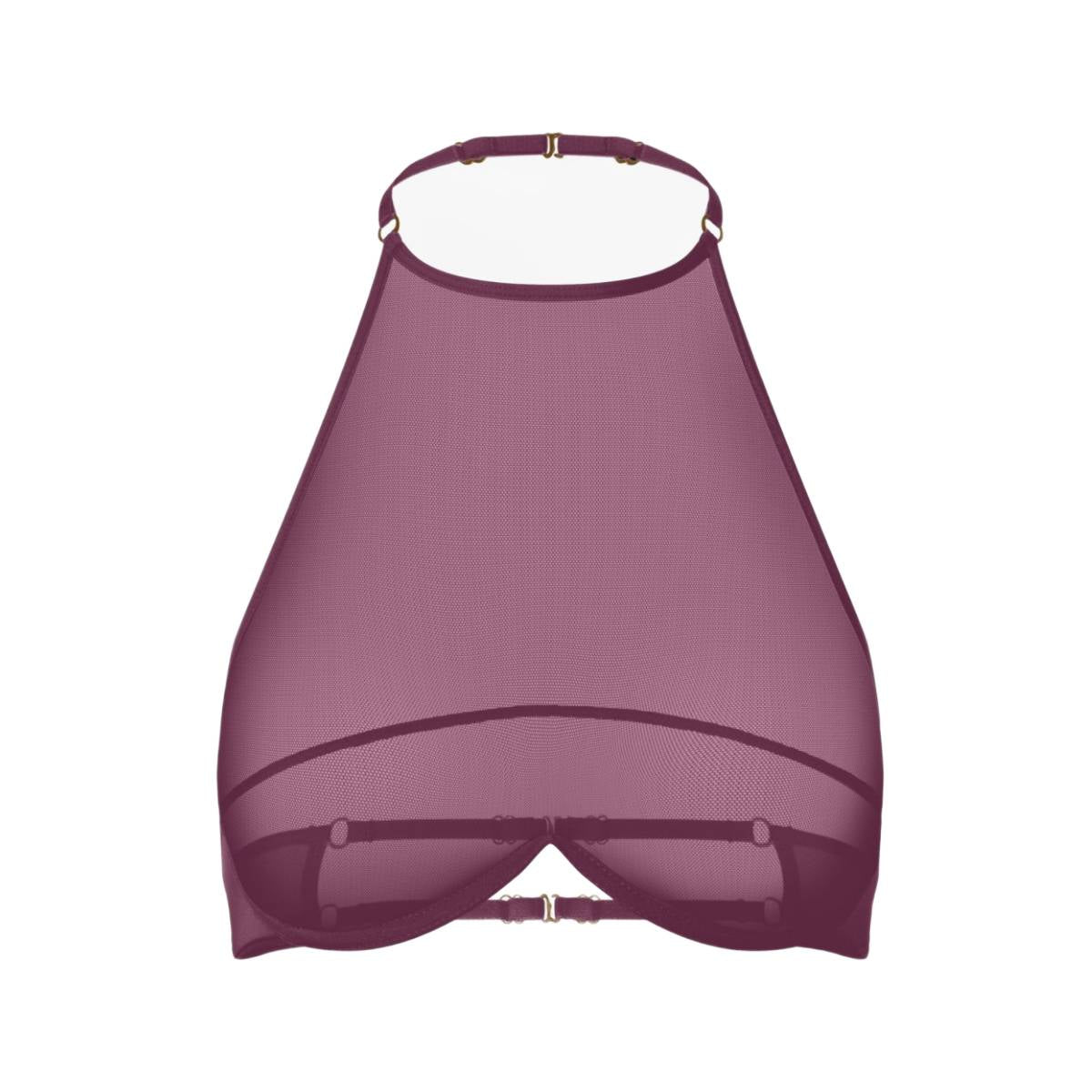 Promees Reina Burgundy – biustonosz, burgundowy, rozmiar XS/S – ujęcie 1